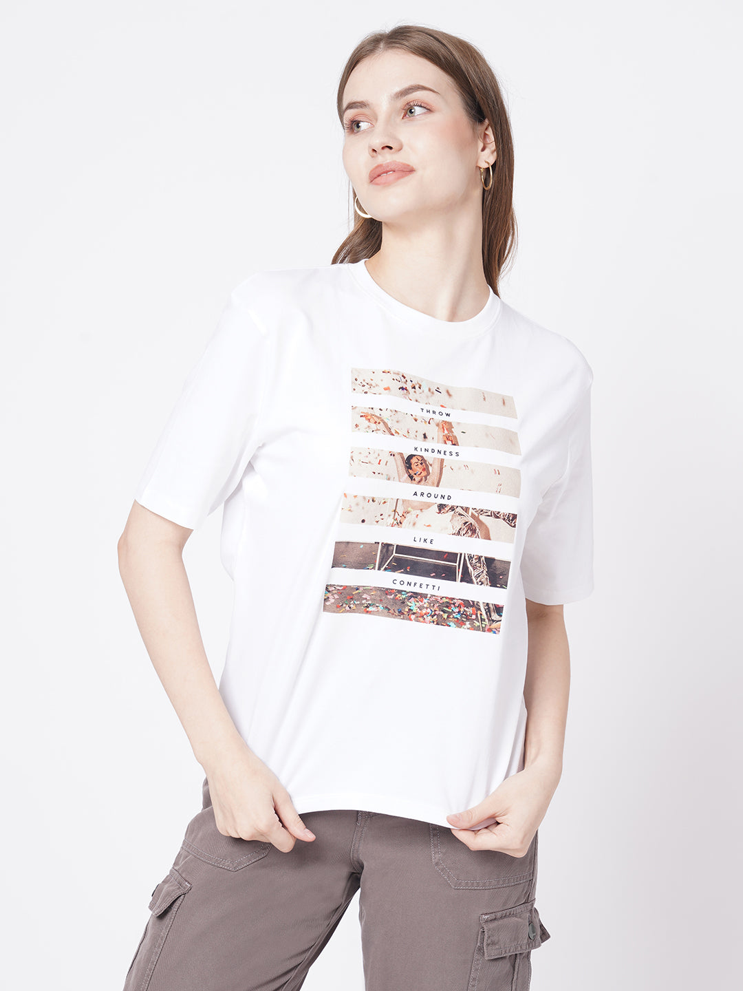 Women Oversize Graphic Tees