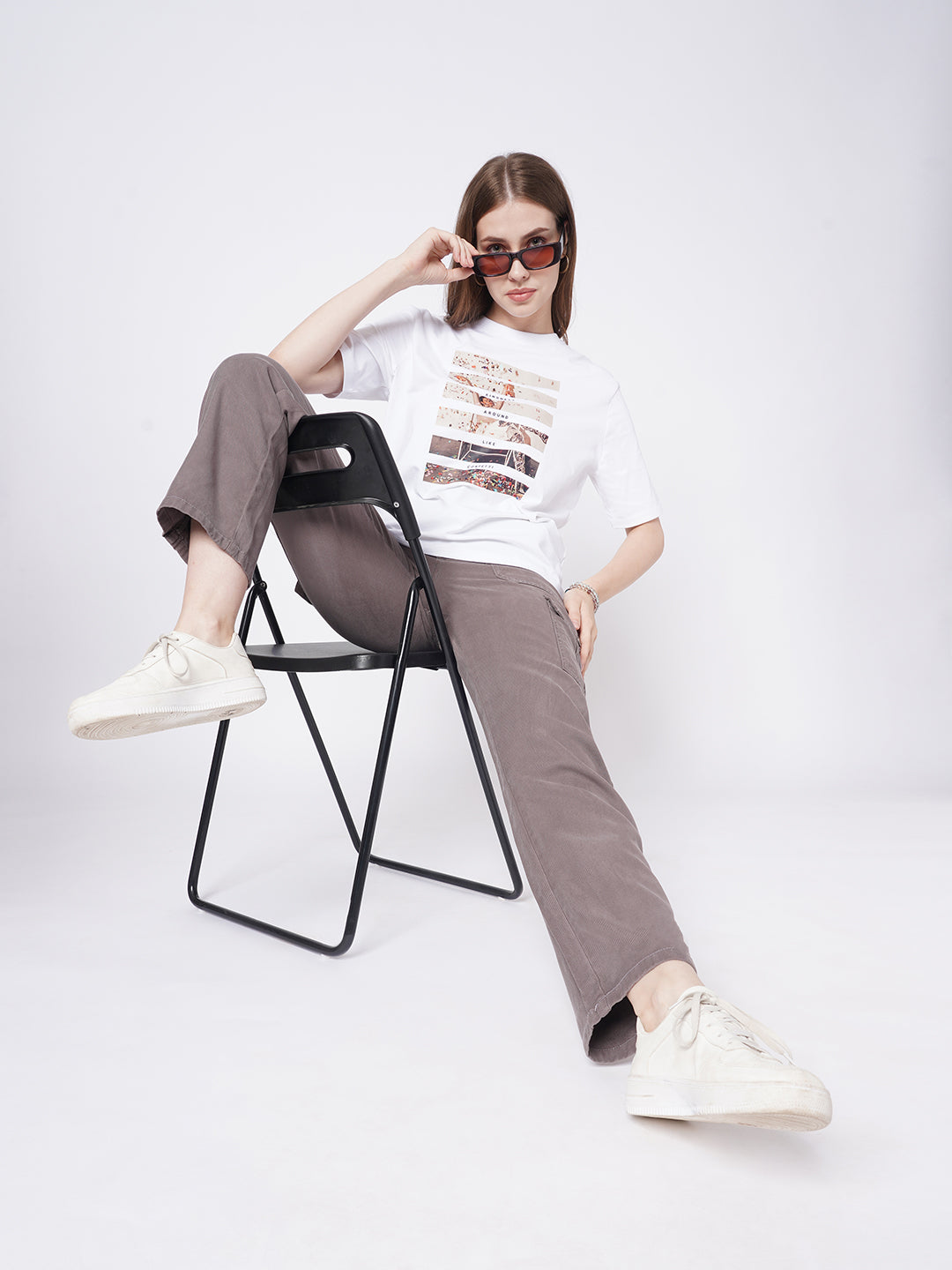 Women Oversize Graphic Tees