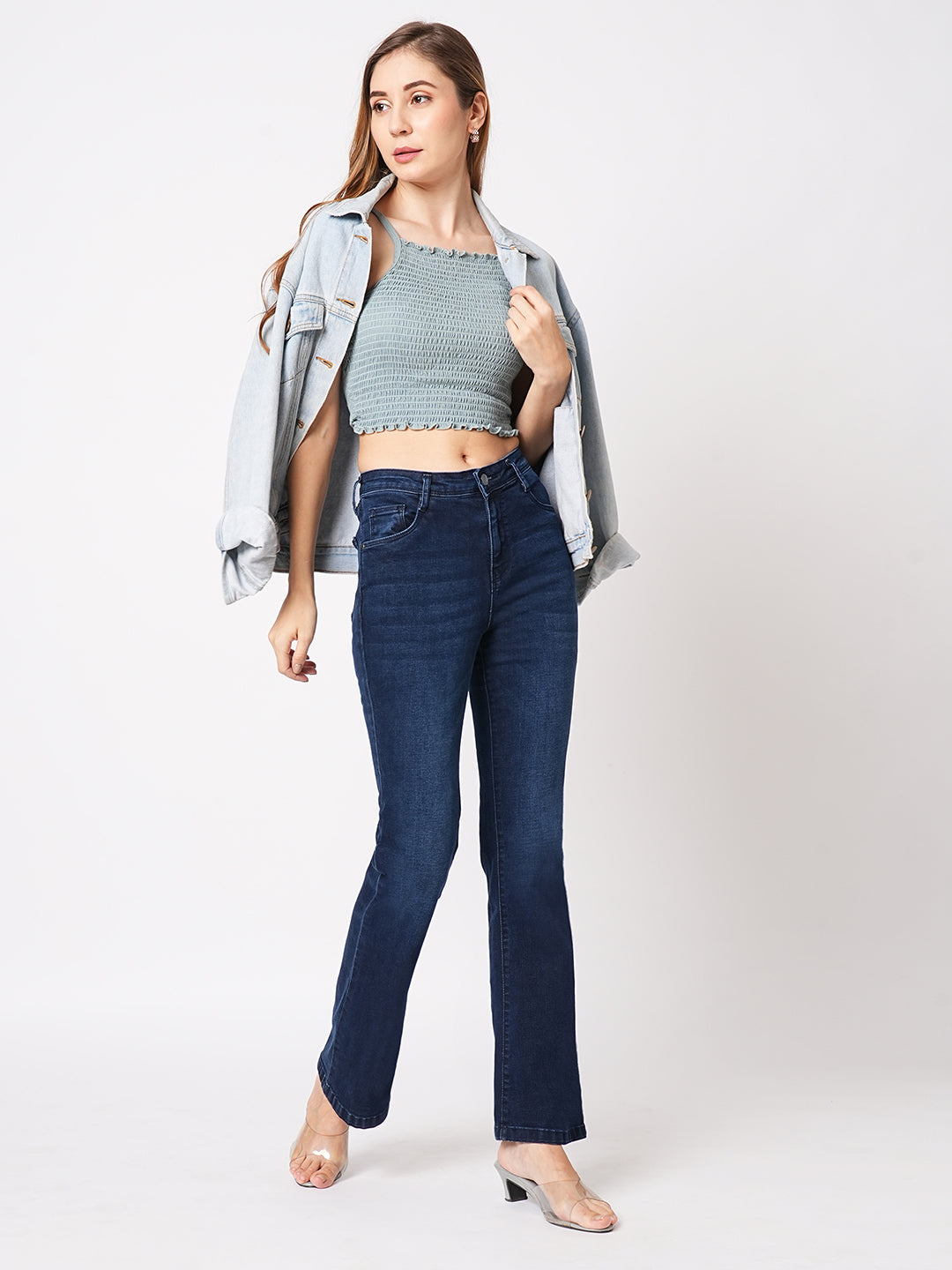 Women High-Rise Flare Jeans