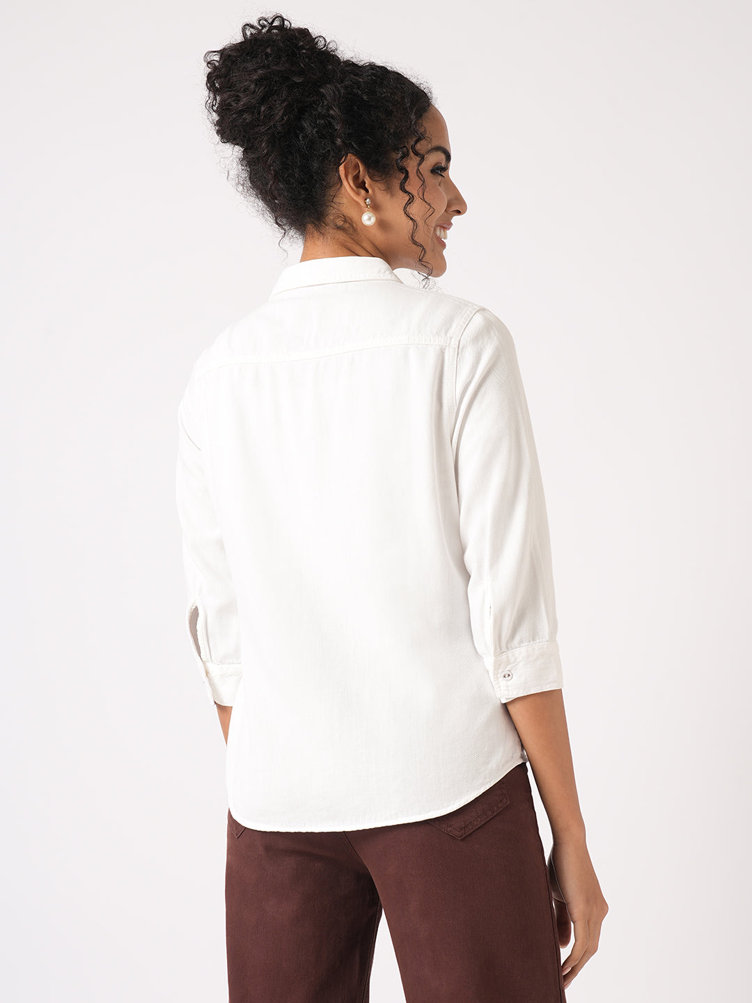 Women Solid Shirt