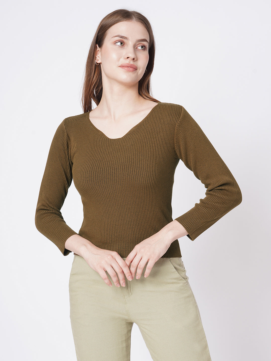 Women Flat Knit Top