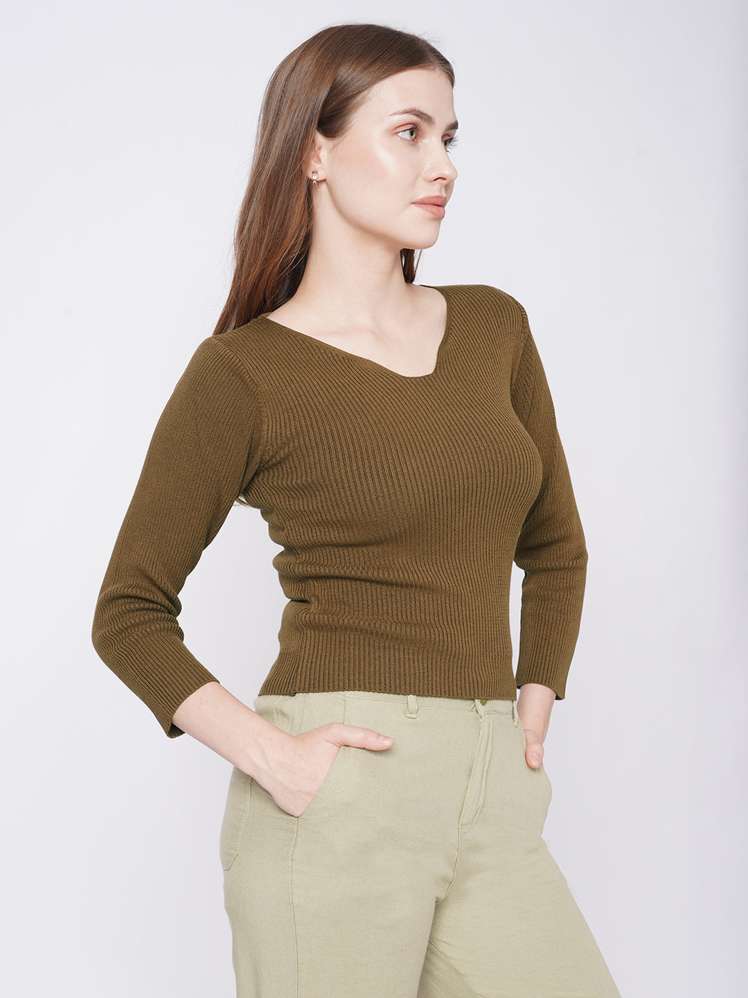 Women Flat Knit Top