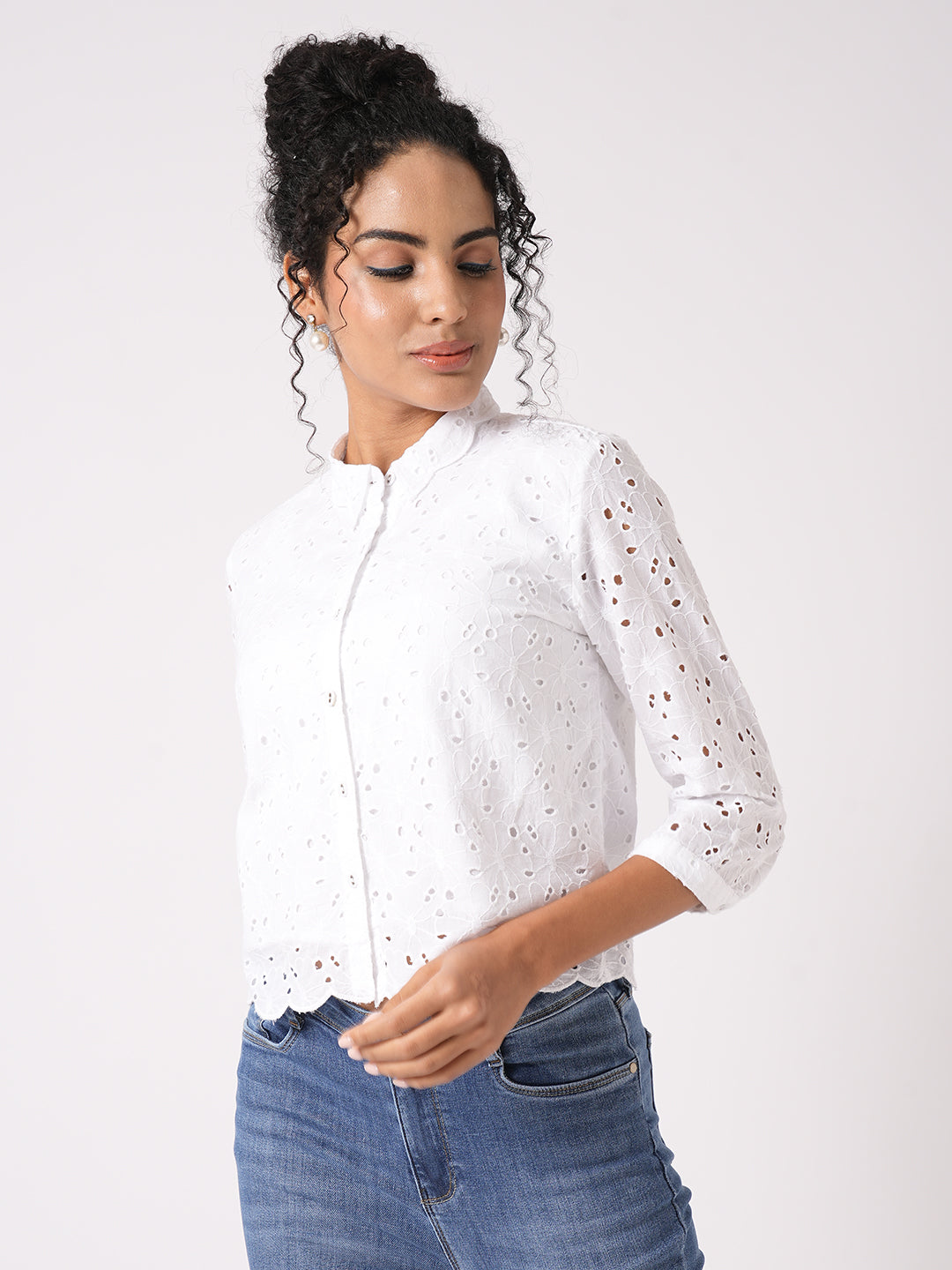 Schiffli Shirt