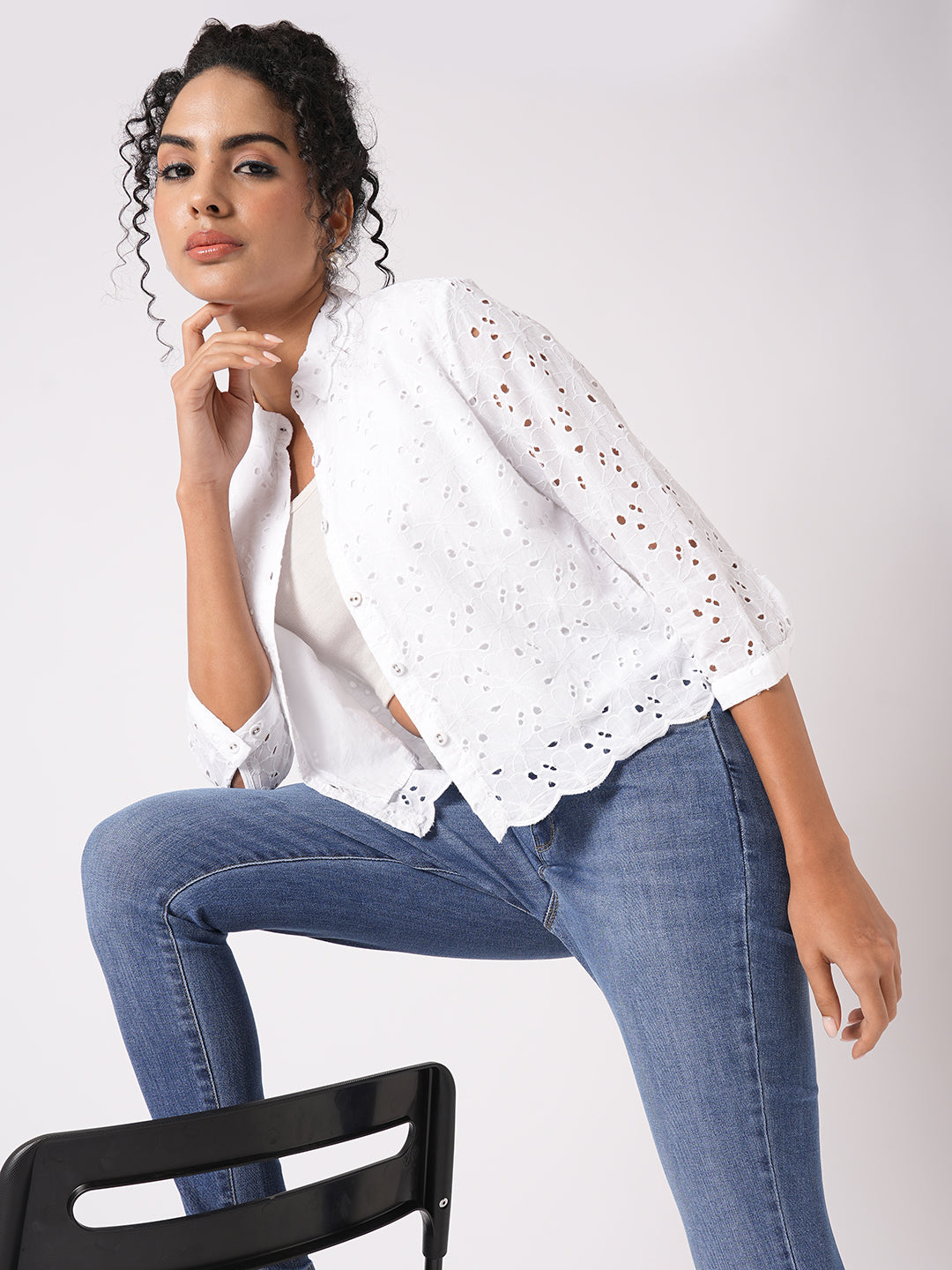 Schiffli Shirt
