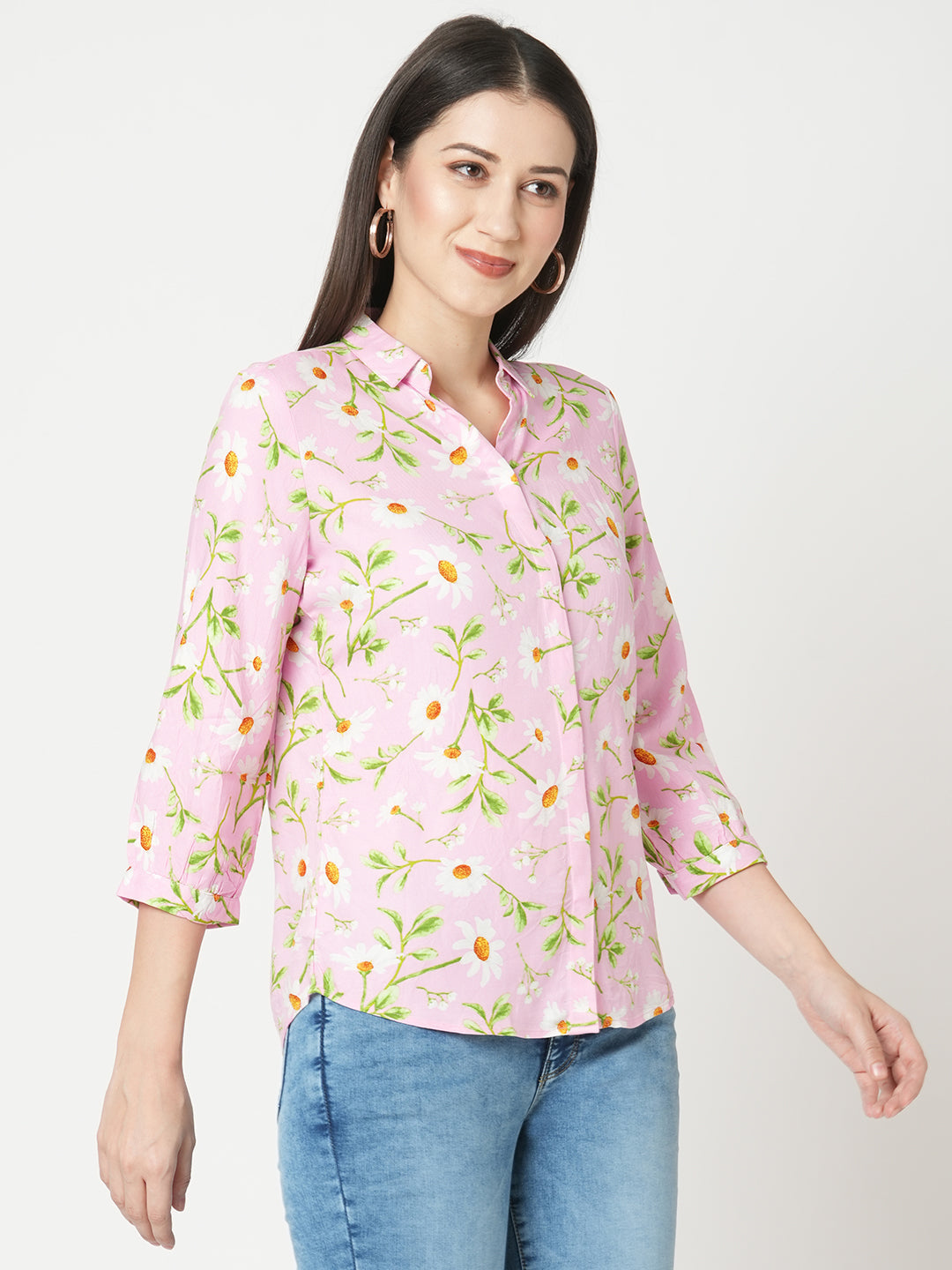 Women Floral Printed Shirt