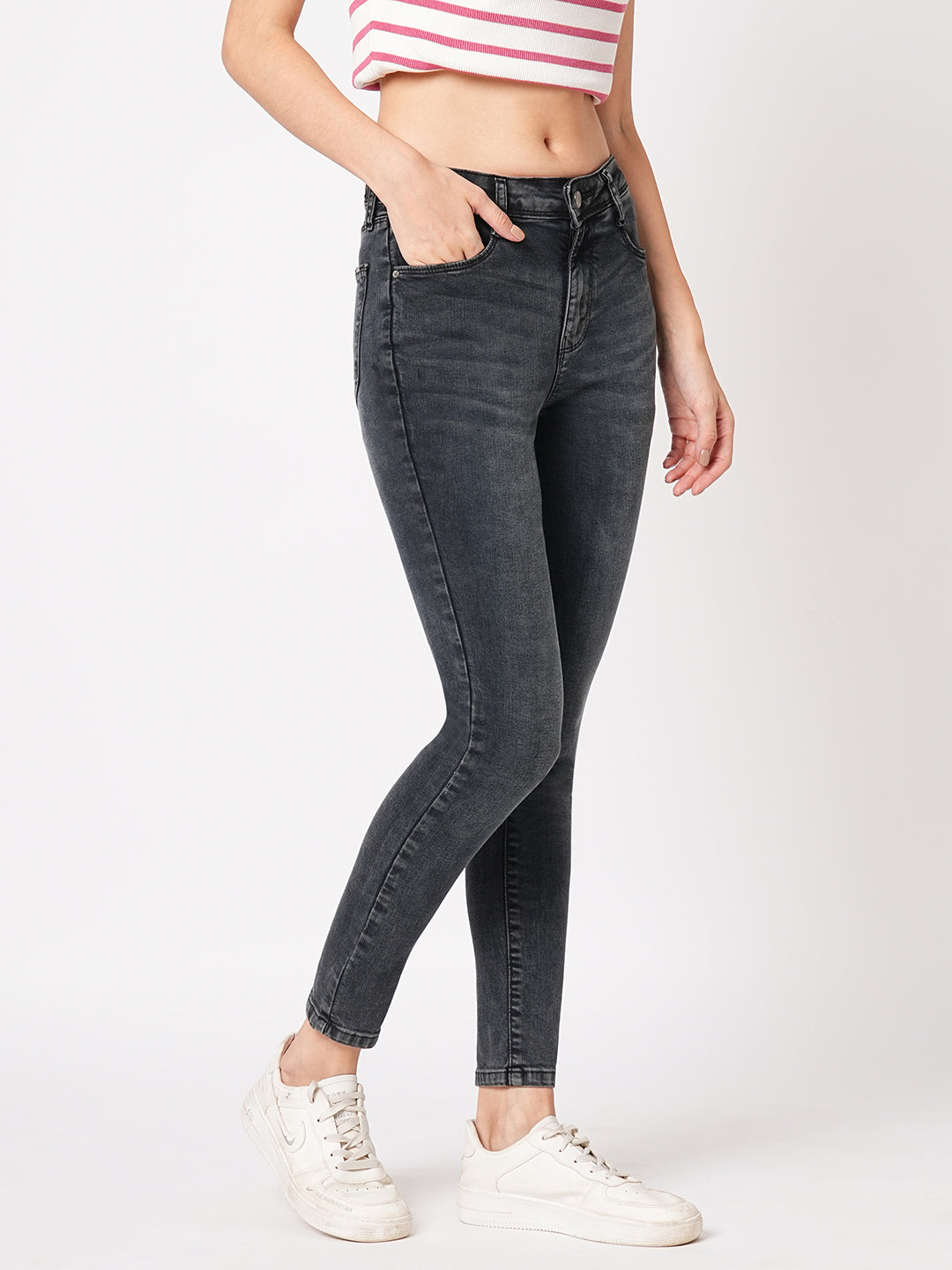Women High-Rise Skinny Fit Jeans
