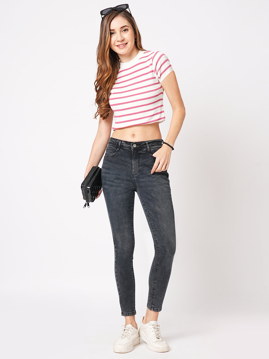 Women High-Rise Skinny Jeans