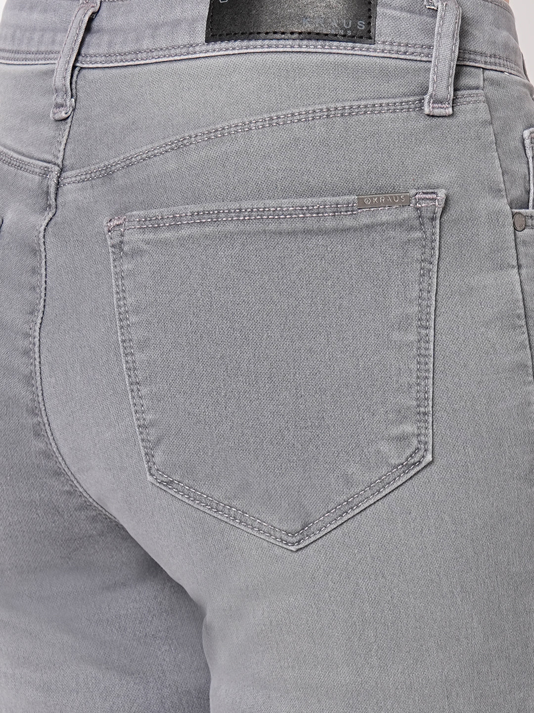 Women Grey High-Rise Skinny Jeans