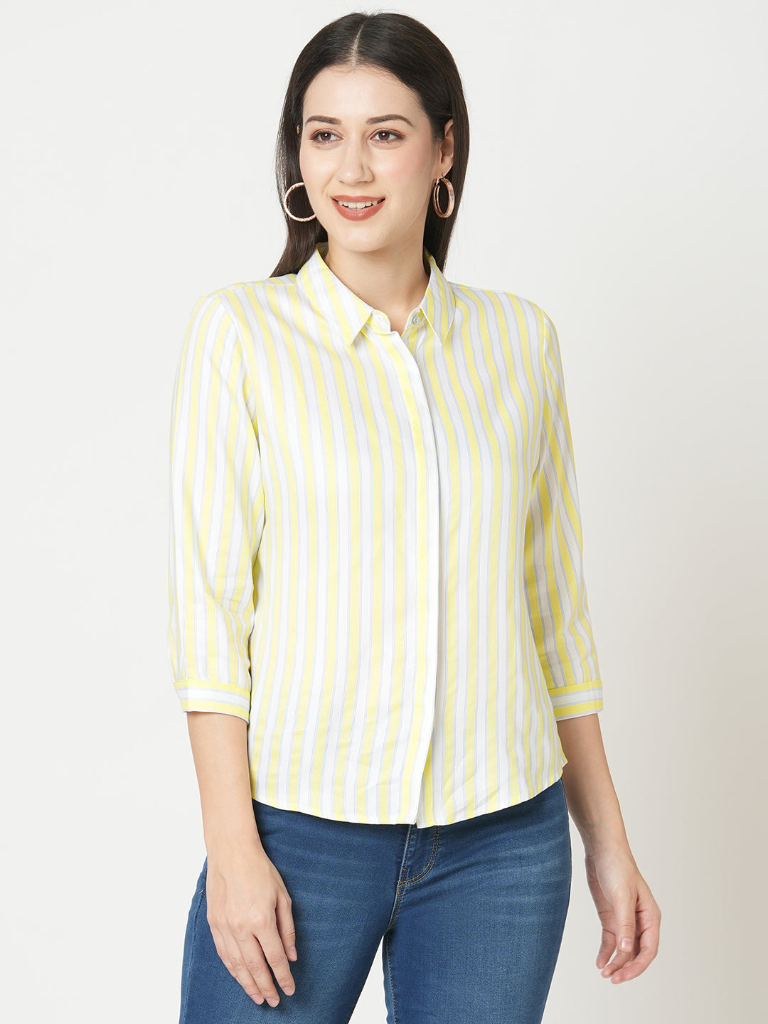 Women Striped Shirt