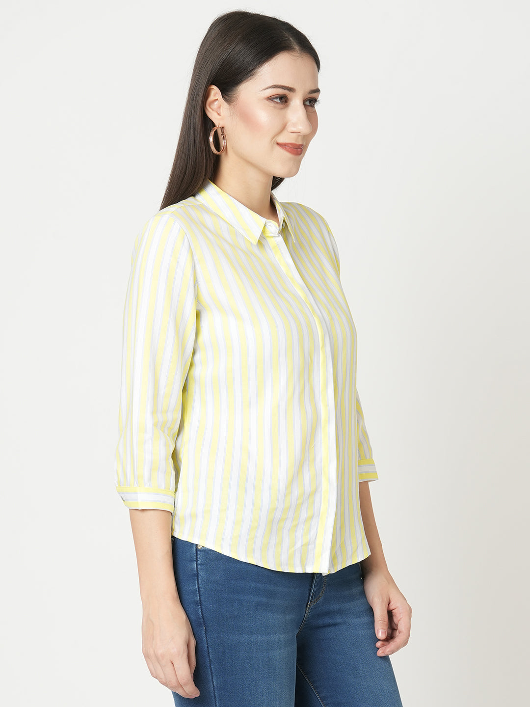 Women Striped Shirt