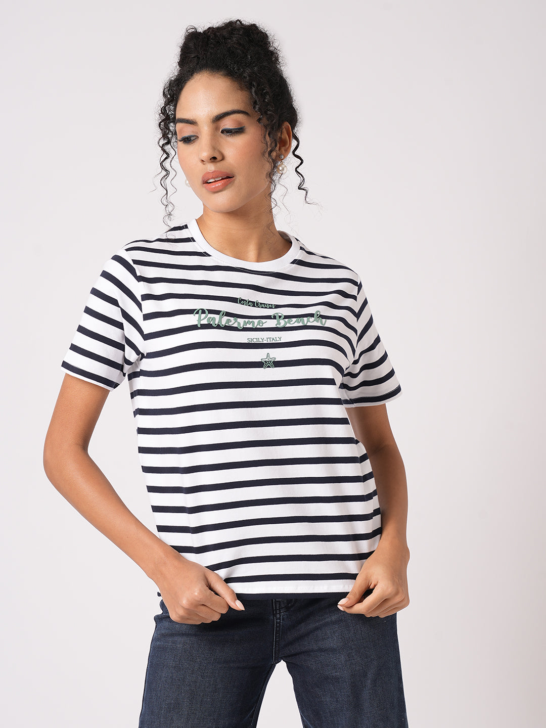 Women Boxy Graphic Tees