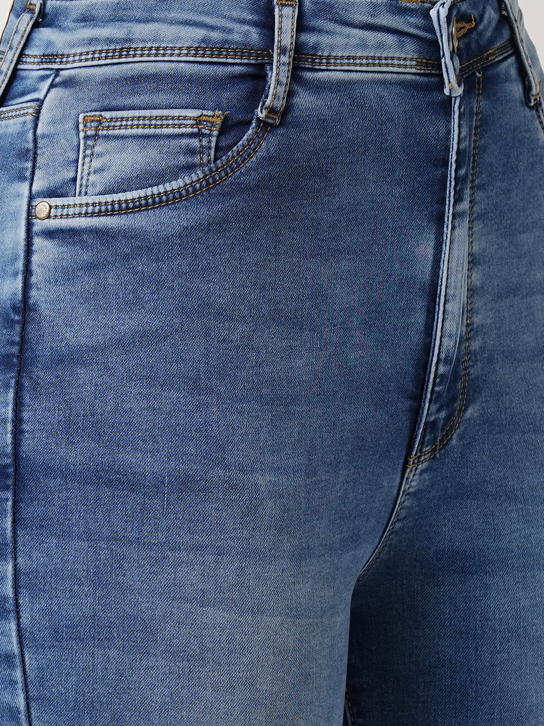Women Sky High-Rise Skinny Fit Jeans