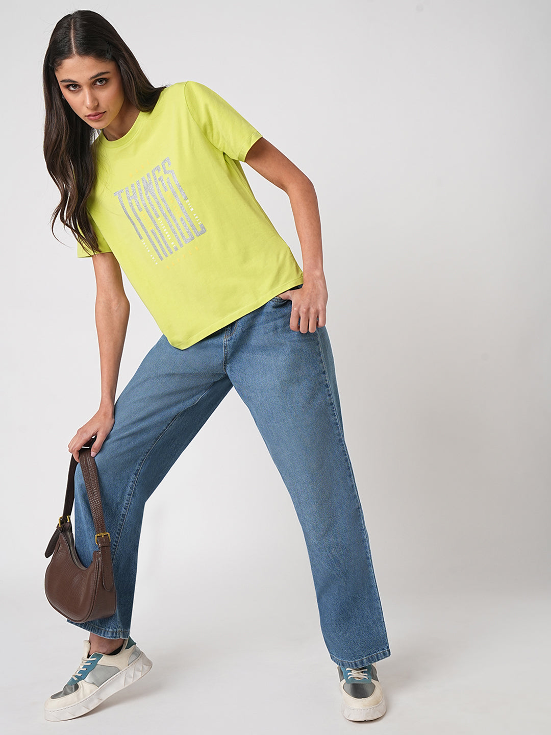 Women High-Rise Wide Leg Jeans