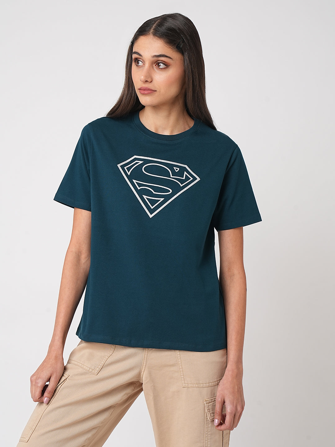 Women Airforce Super Man Graphic Tees