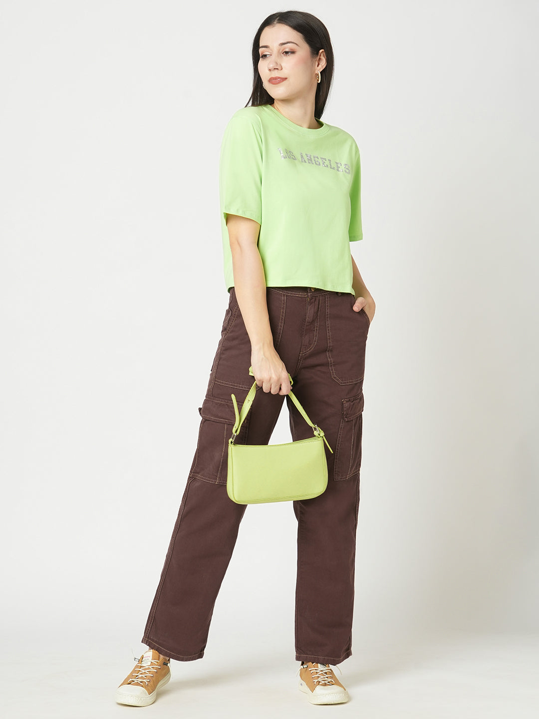 Women Leafy Graphic Tees