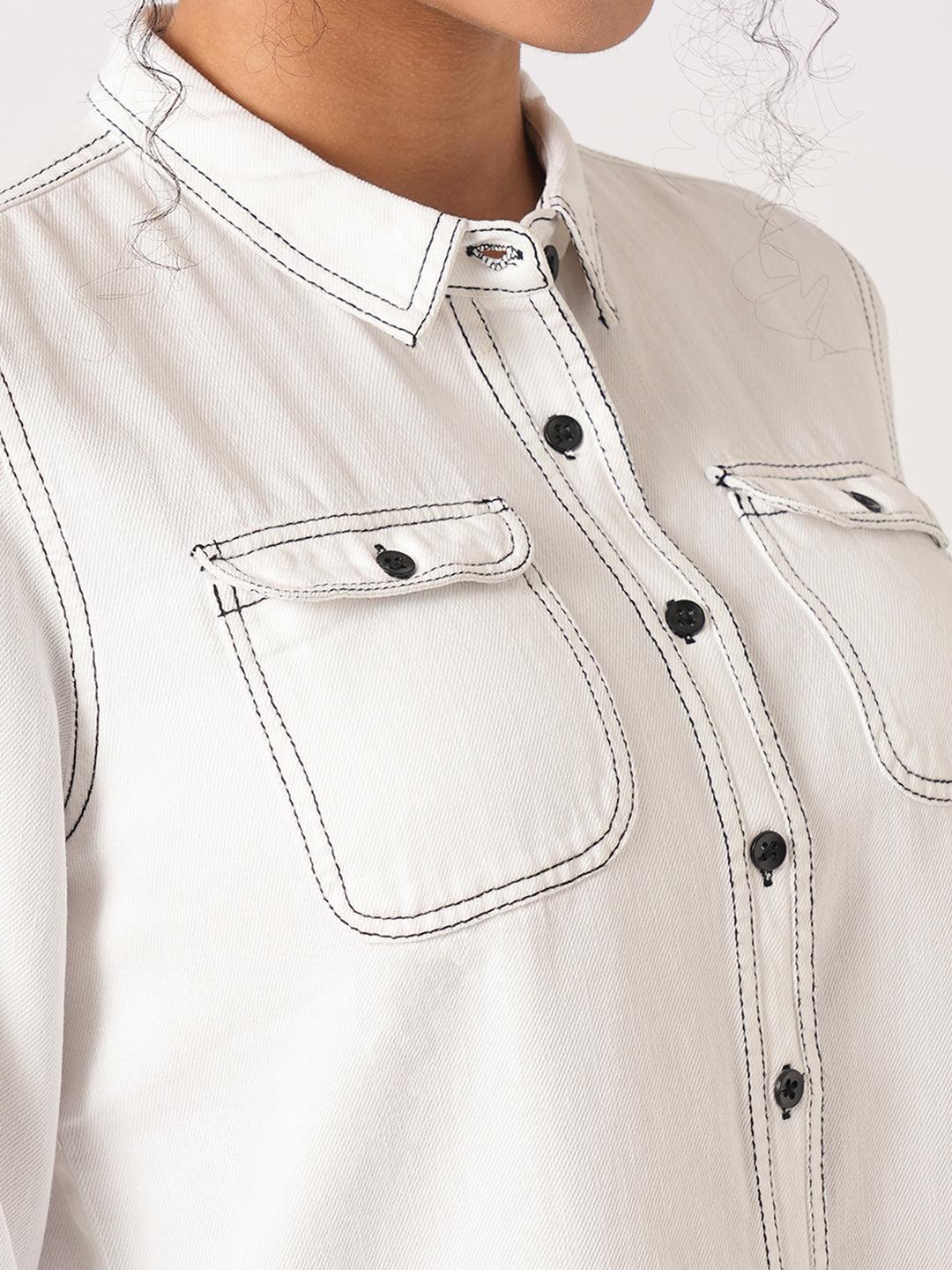 Women Solid Shirt