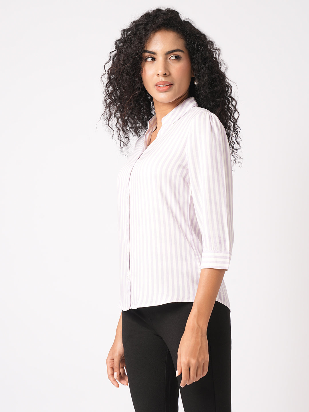 Women Striped Shirt