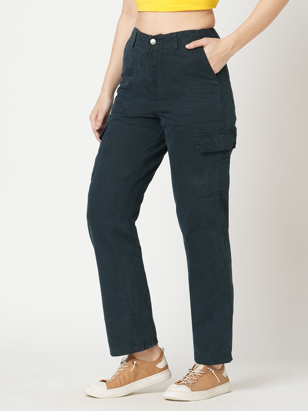 Women Airforce High-Rise Cargo
