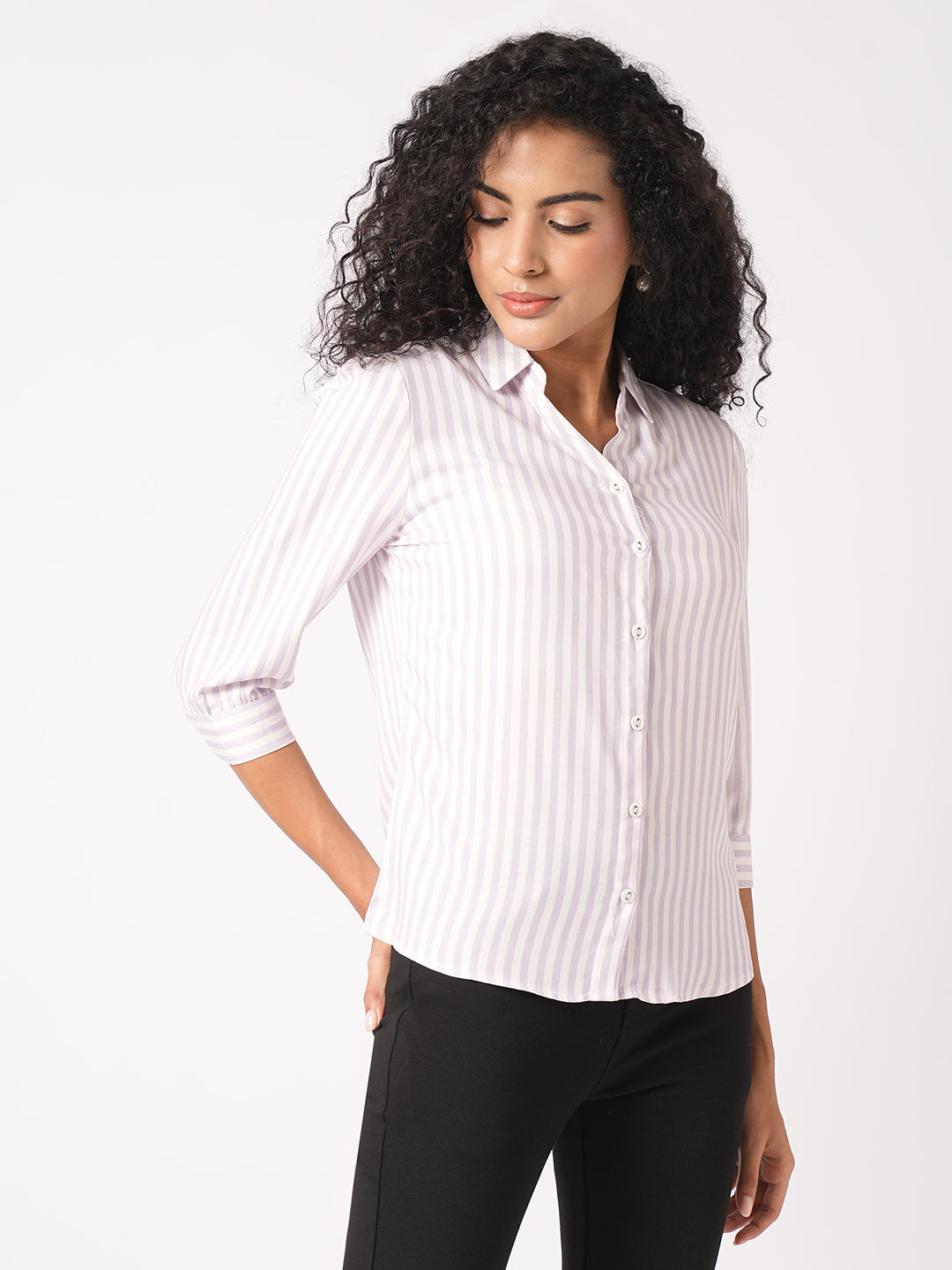 Women Striped Shirt