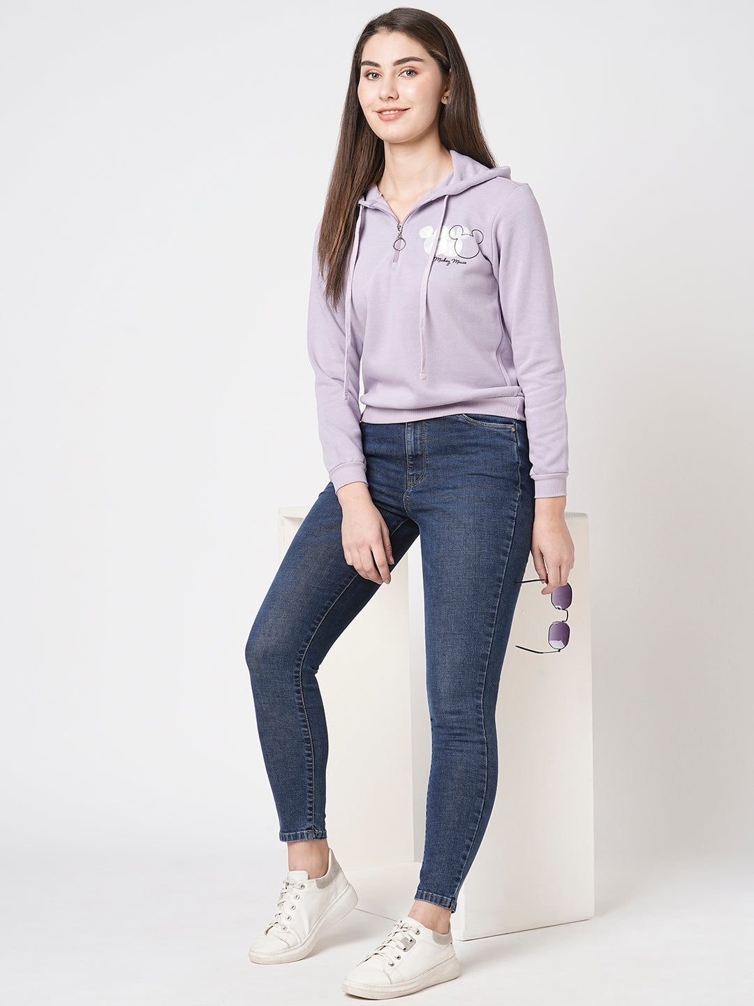 Women Sky High-Rise Skinny Fit Jeans