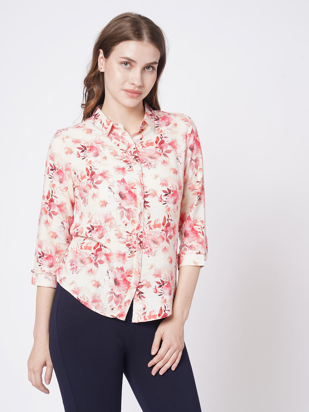 Women Floral Printed Shirt
