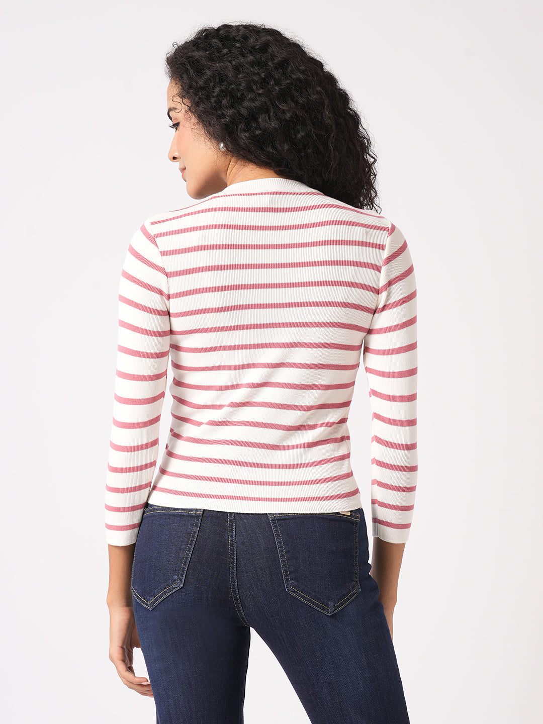 Women Ribbed T-Shirt