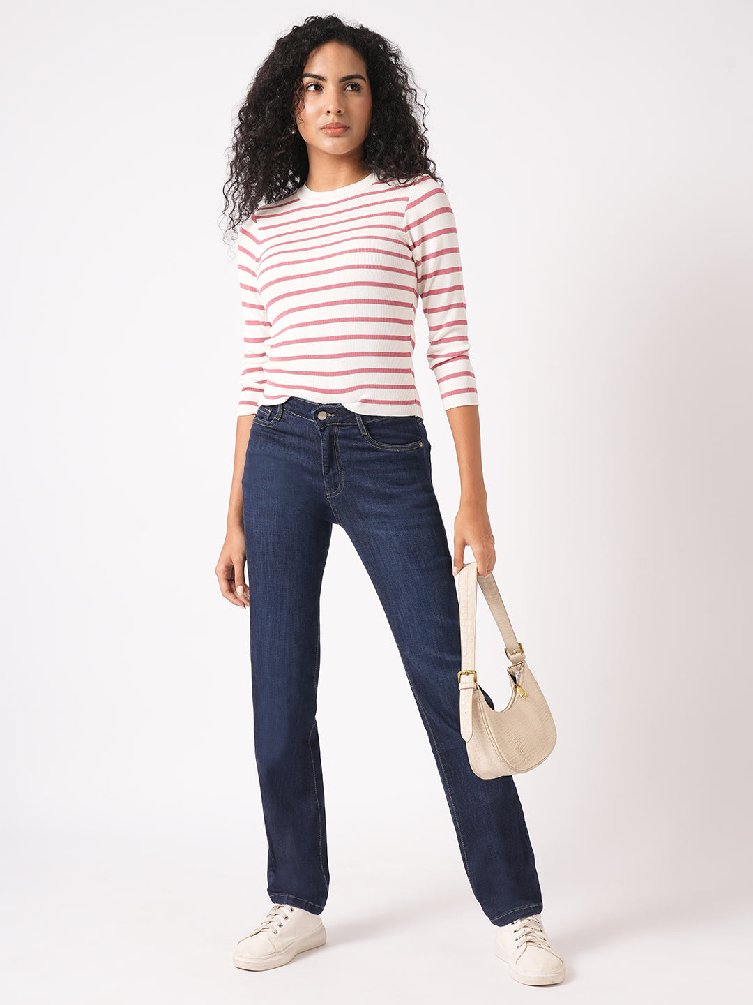 Women Ribbed T-Shirt
