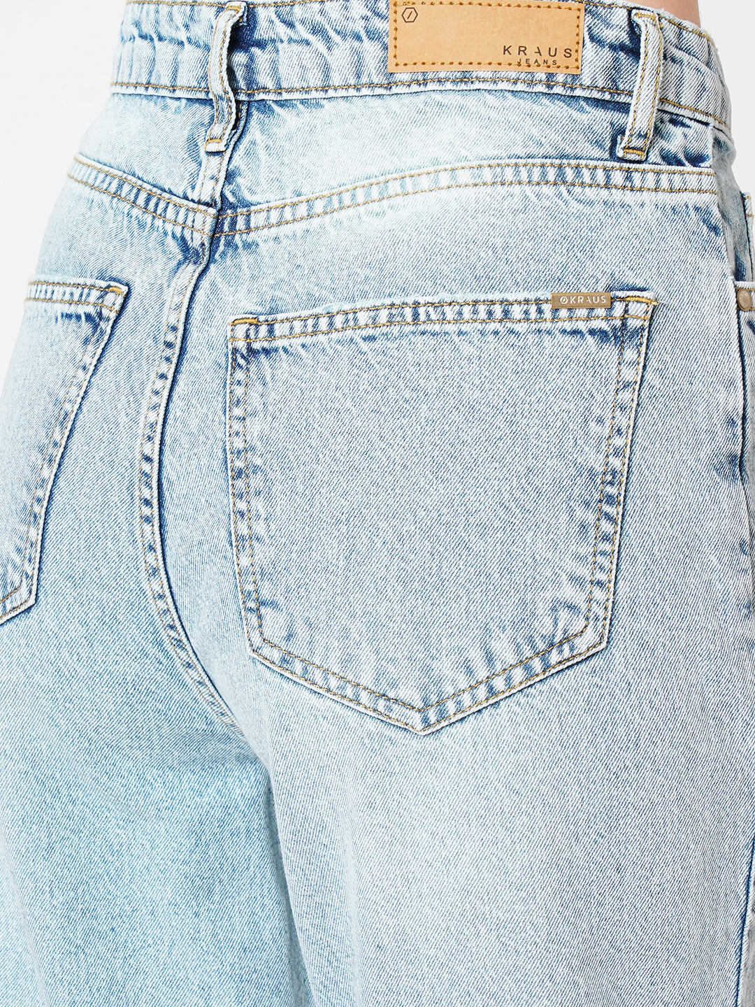 Women High-Rise Mom Fit Jeans