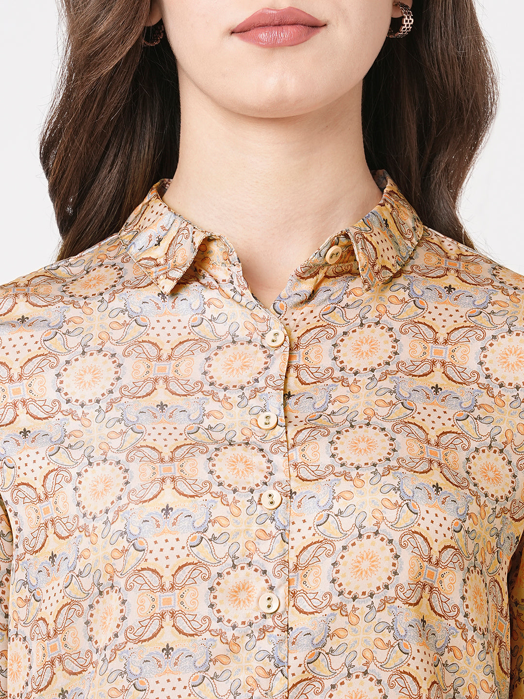 Women Paisley Print Shirt