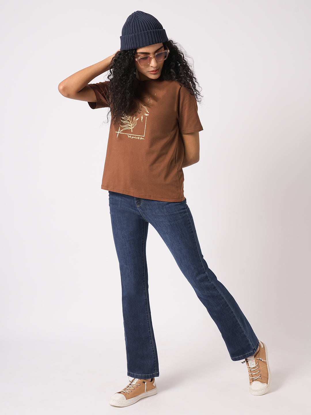 Women Boxy Graphic Tees