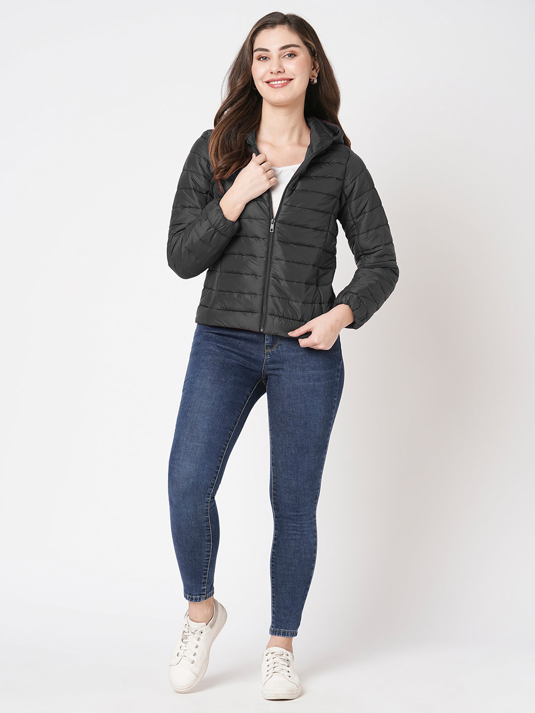 Women Black Winter Jacket