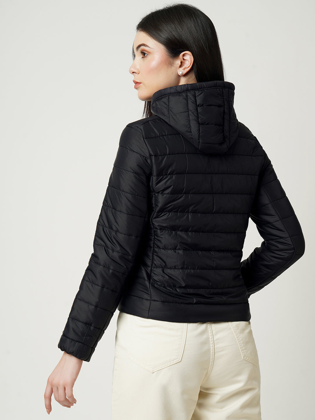 Women Black Winter Jacket
