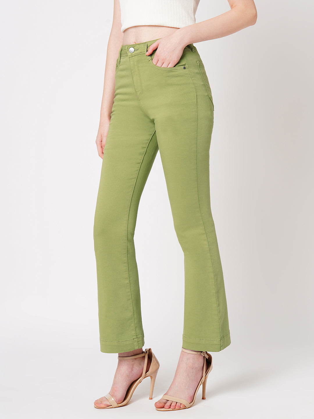 Women High-Rise Flare Jeans