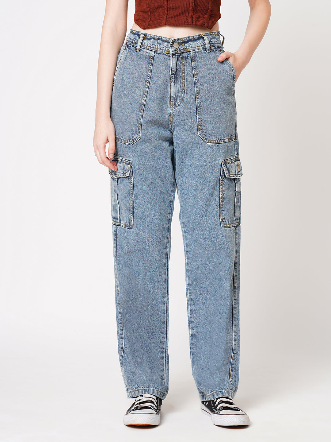 Women High-Rise Cargo