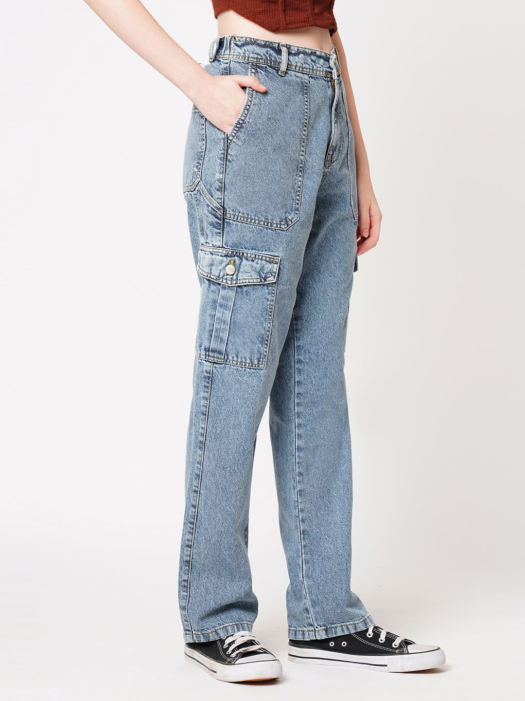 Women High-Rise Cargo