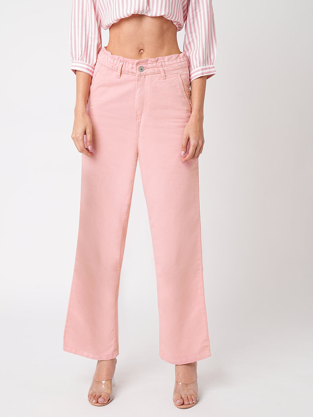Women High-Rise Wide Leg Jeans