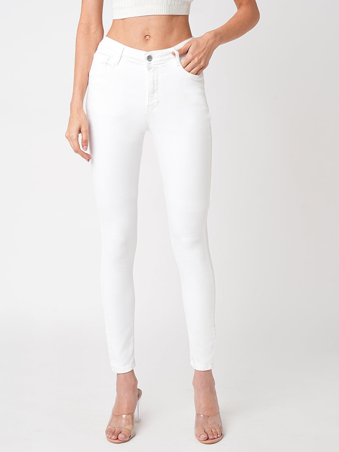 Women High-Rise Skinny Jeans