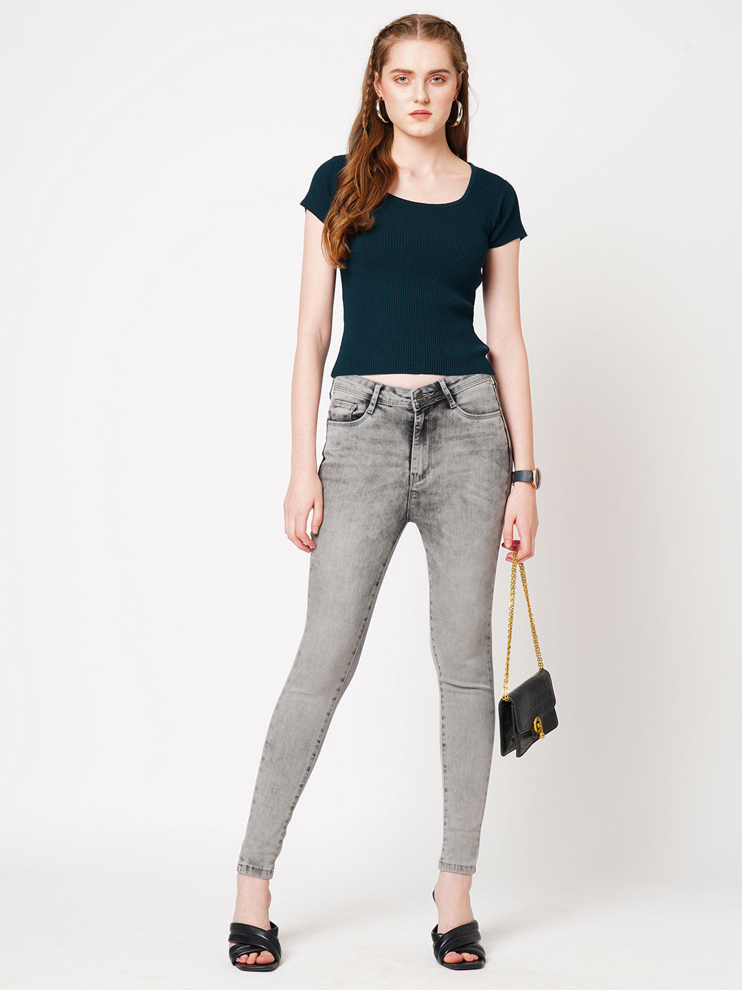 Women Airforce Flat Knit Top