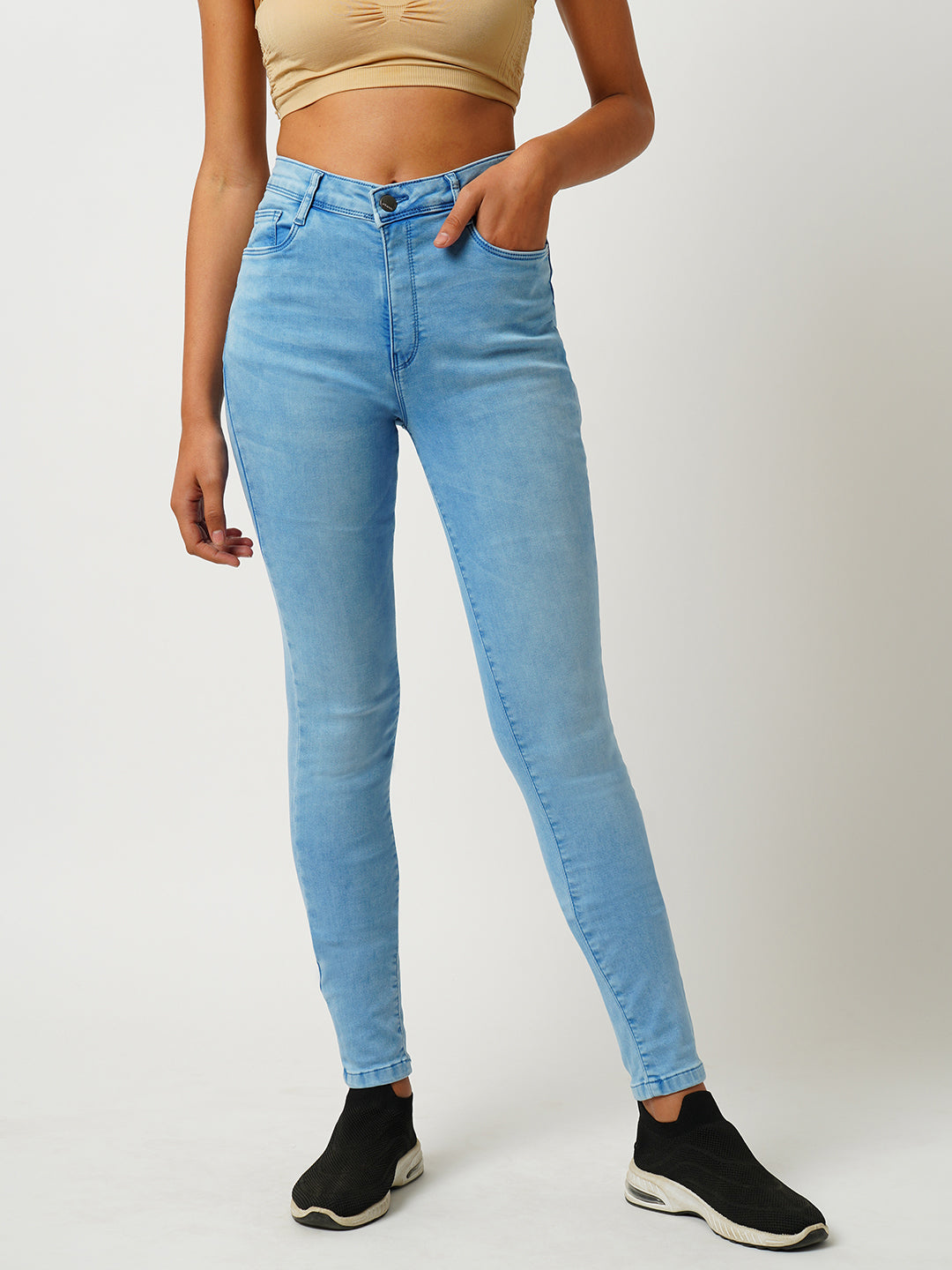 Women High-Rise Skinny Jeans