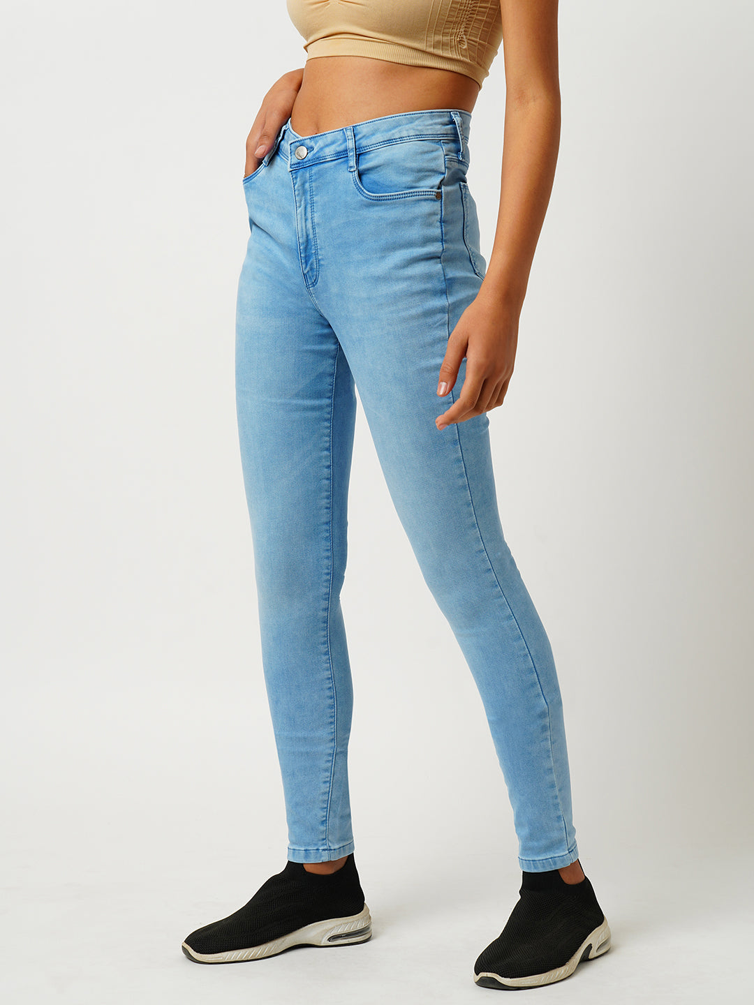 Women High-Rise Skinny Jeans