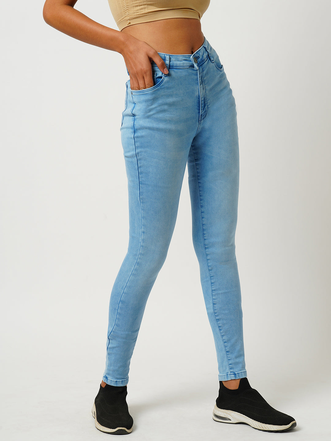 Women High-Rise Skinny Jeans