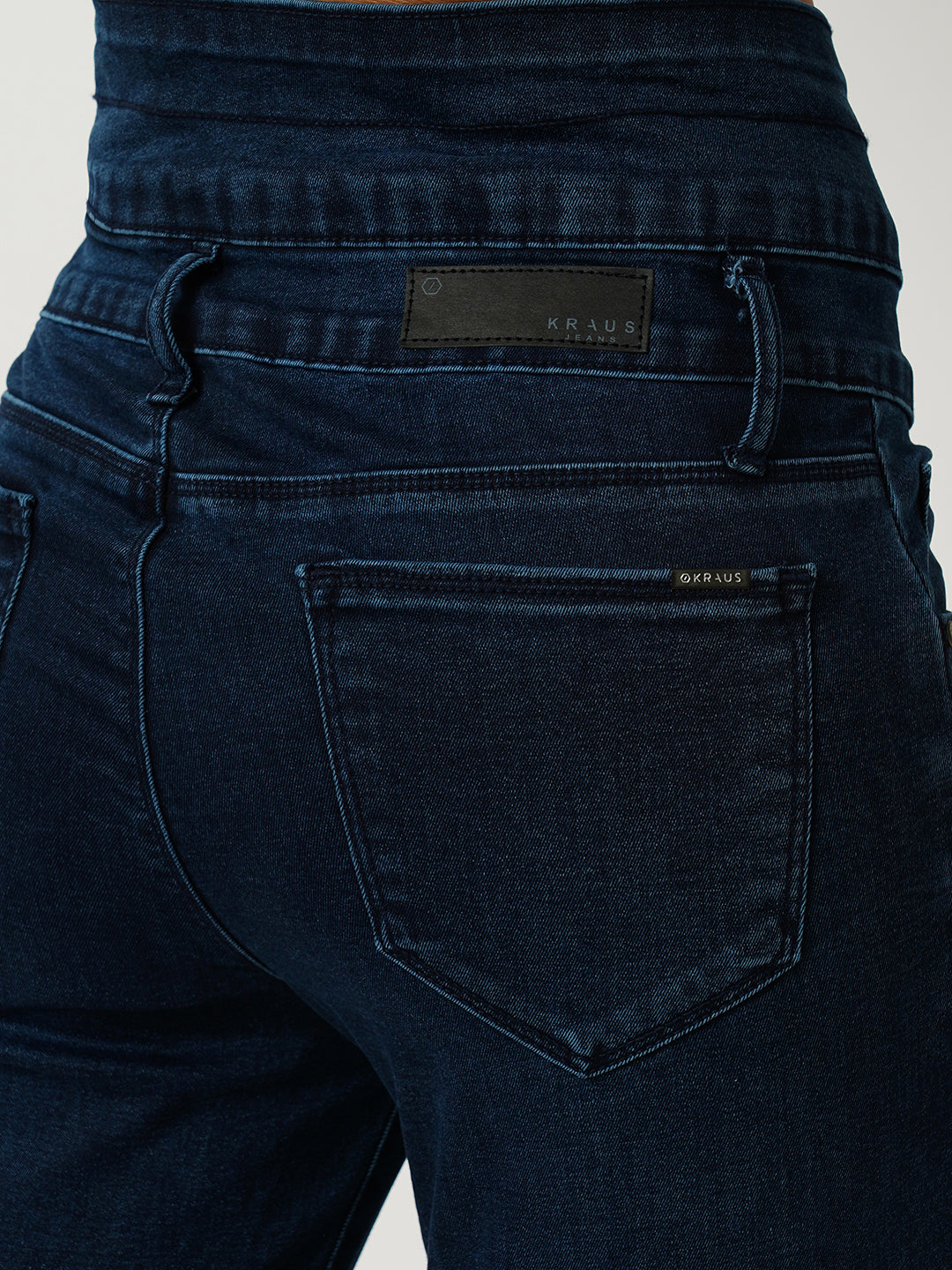 Women Dark Blue Super High-Rise Super Skinny Jeans