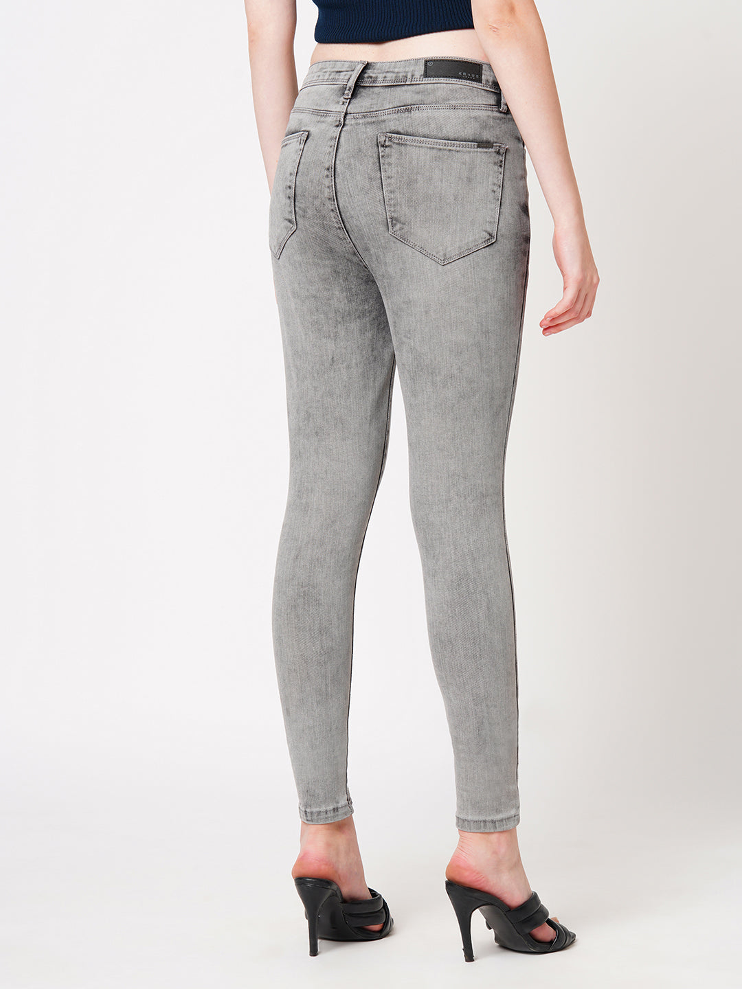 Women Sky High-Rise Skinny Fit Jeans