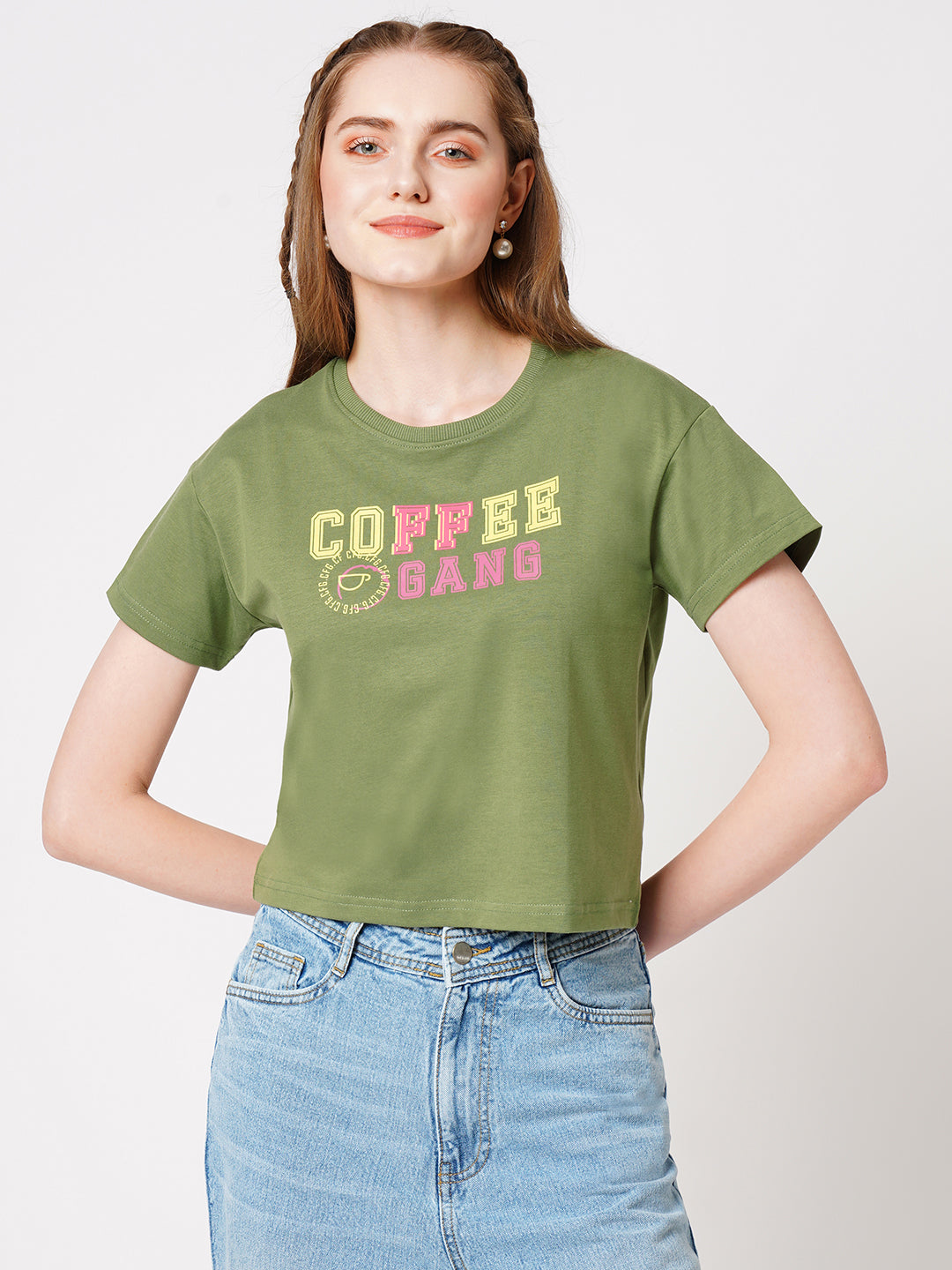 Women Typography Athleisure Top
