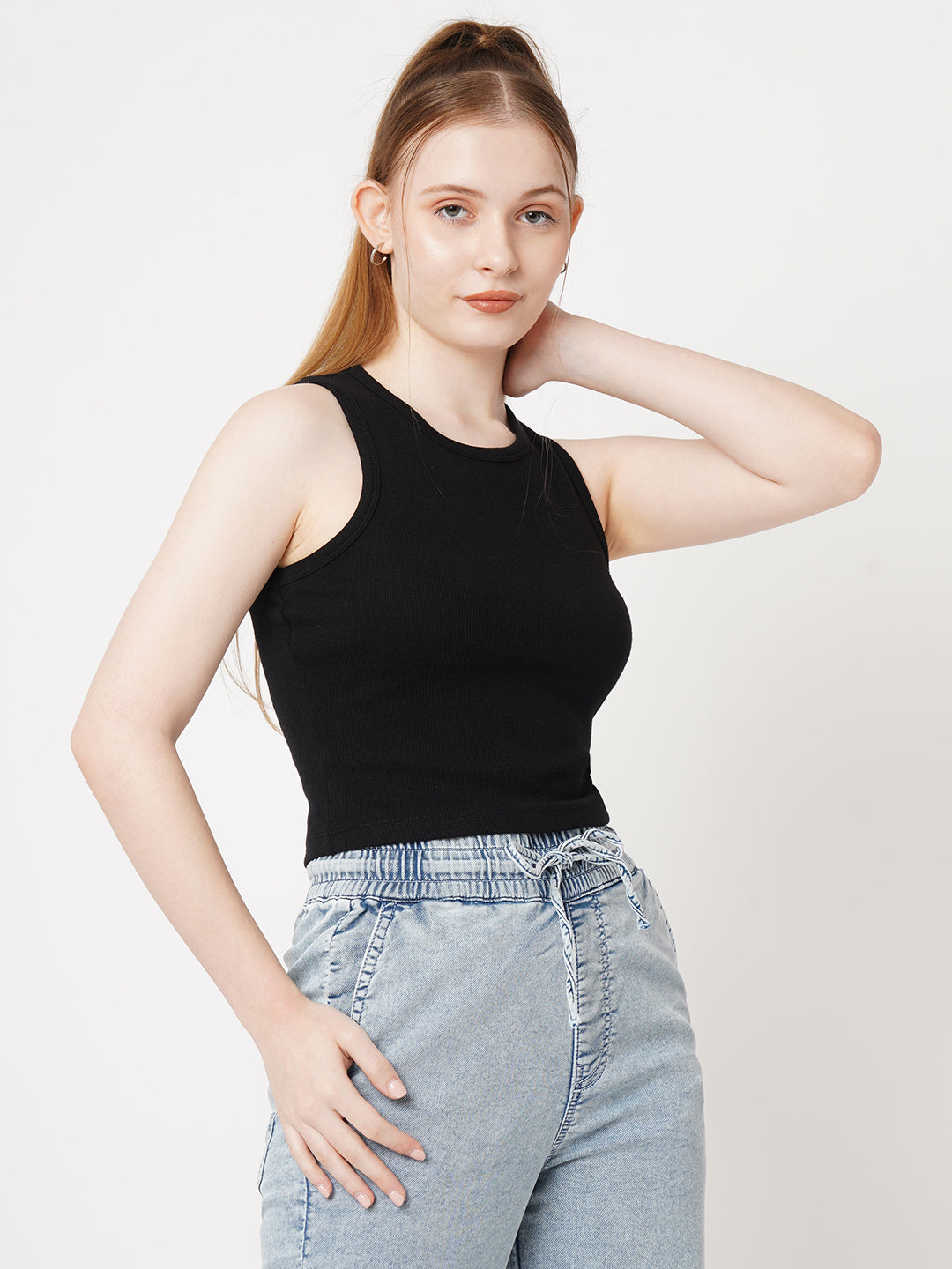 Women Ribbed Tank Top