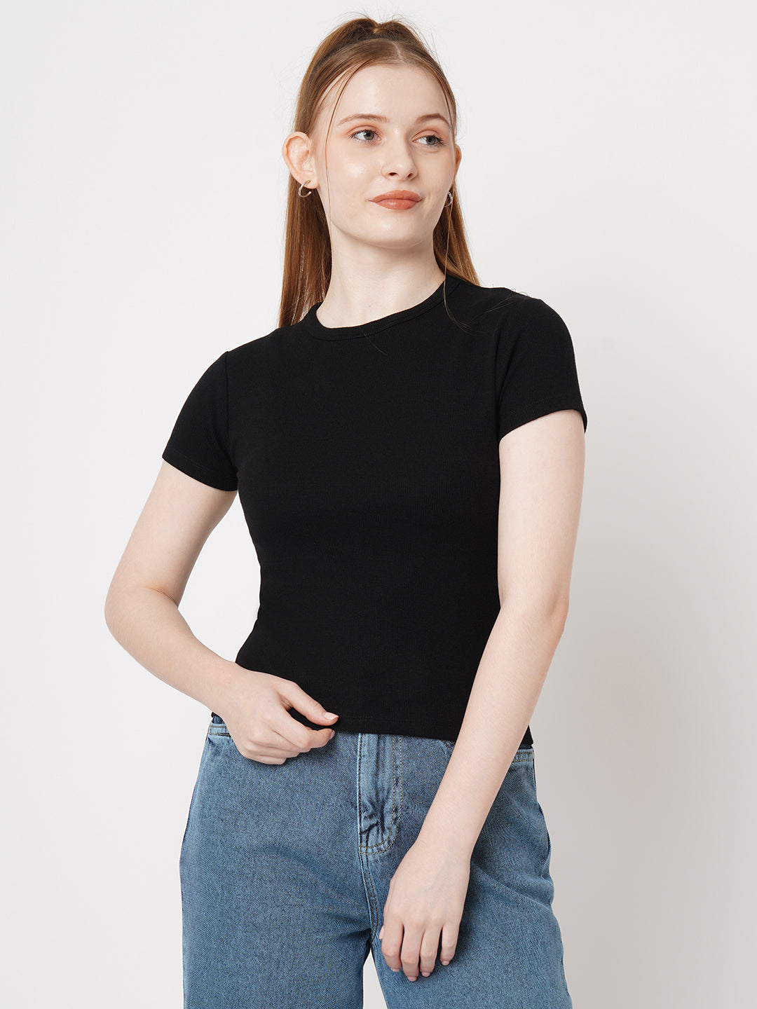 Women Rib T-Shirt