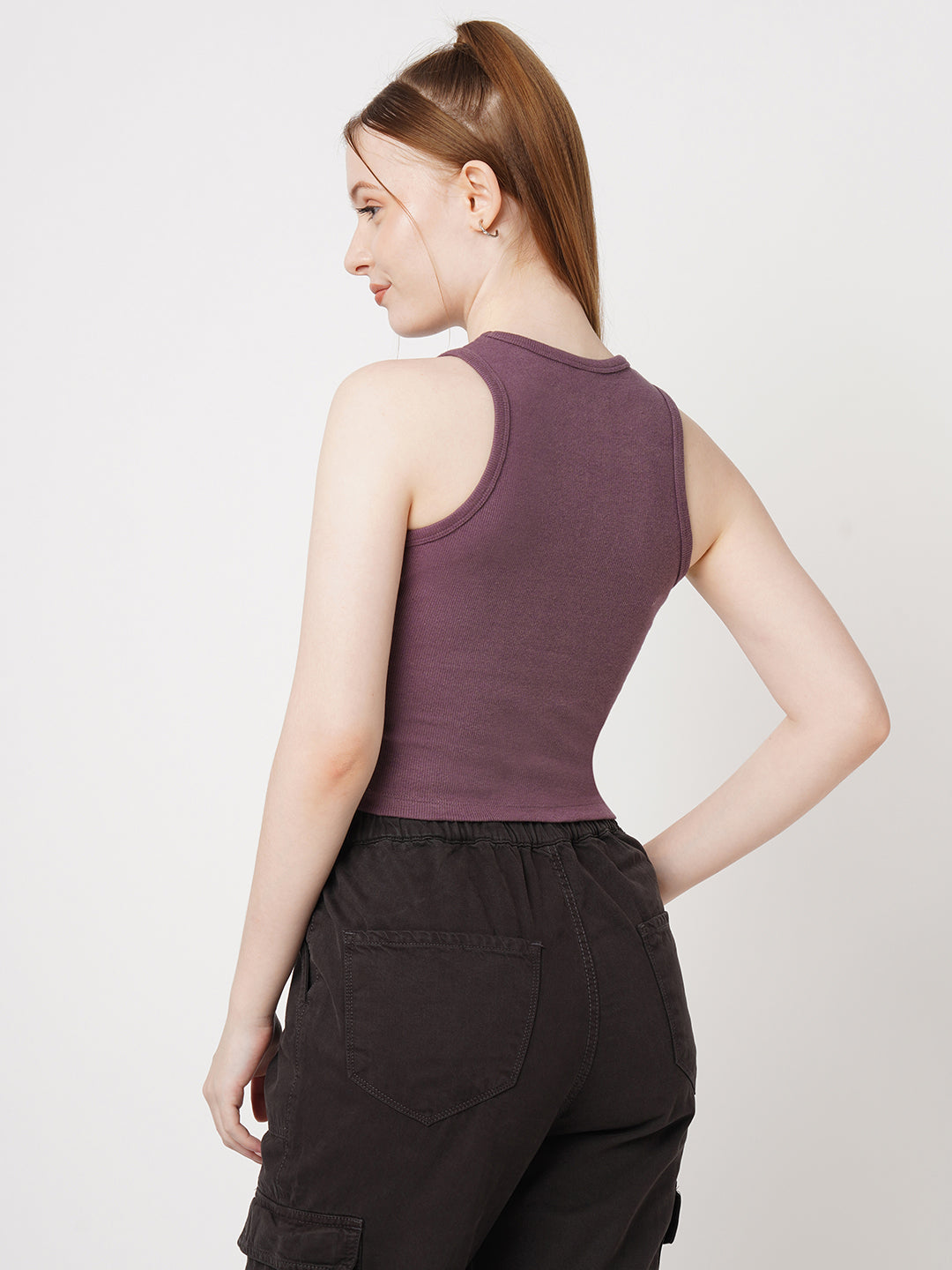 Women Ribbed Tank Top