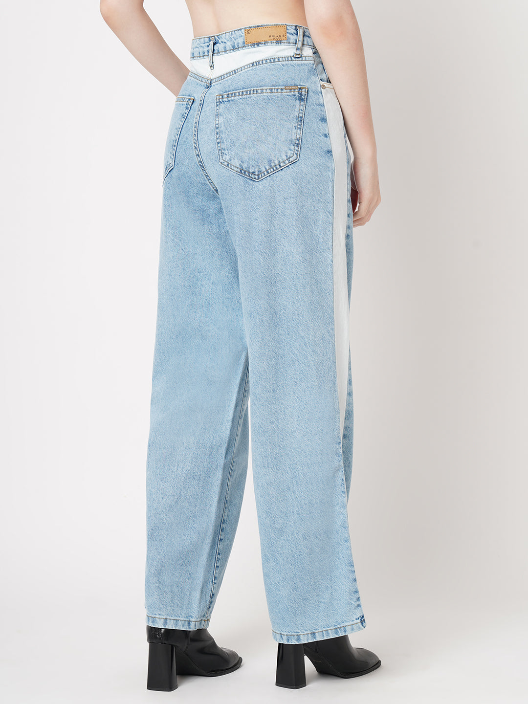 Women High-Rise Wide Leg Jeans