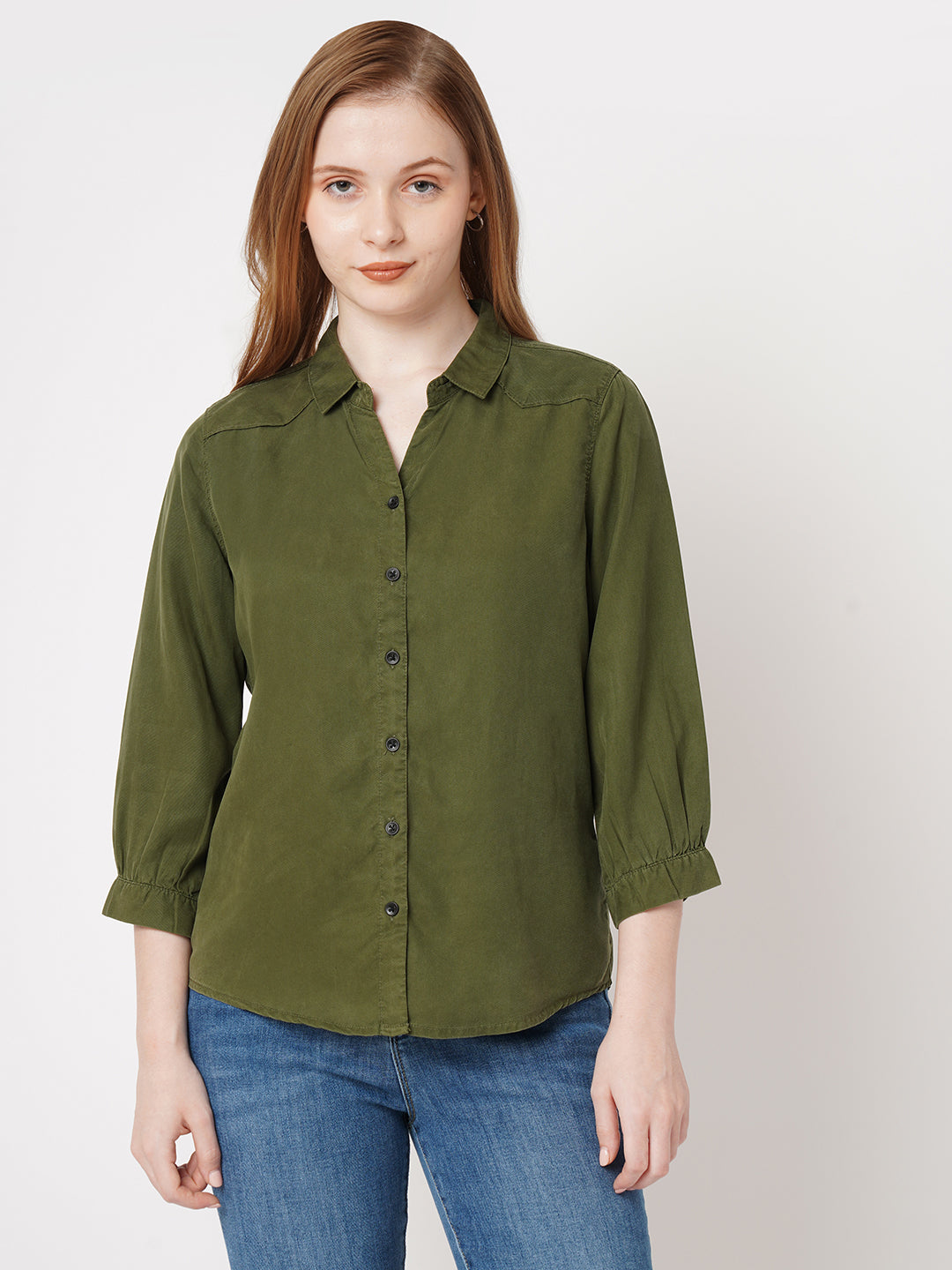 Women Solid Shirt
