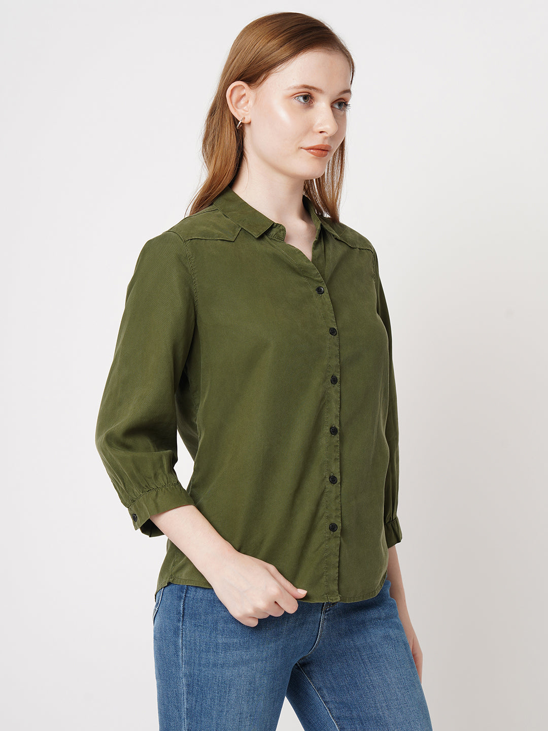 Women Solid Shirt